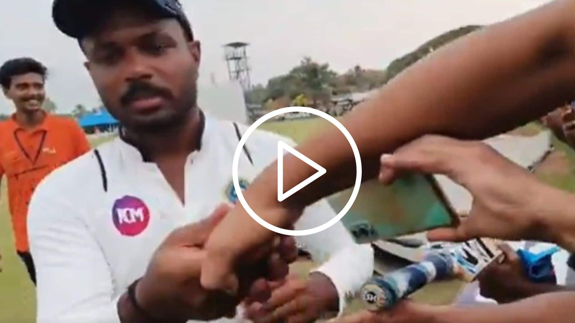 [Watch] Fans Go Crazy For Sanju Samson During Ranji Trophy Game In Kerala